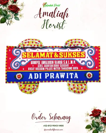 Papan Bunga Ucapan Selamat Tanjung Aua Nan Xx